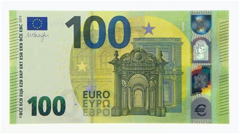 Yeni 100 euro resmi